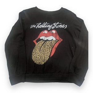 The Rolling Stones crewneck- large