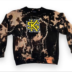 Acid washed Kennesaw State crewneck (medium)