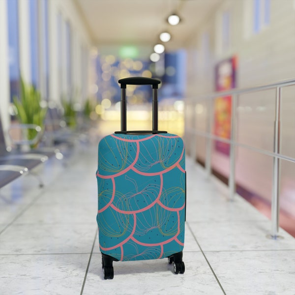 Luggage Cover in 3 sizes, stretchy dust and light scratch protection, easy identification, reflect your personal taste and style