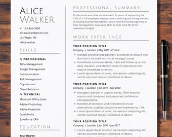 Streamlined Creative Resume