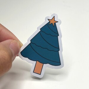 フェスティバルステッカー、クリスマスツリーステッカー、グラフィックステッカー