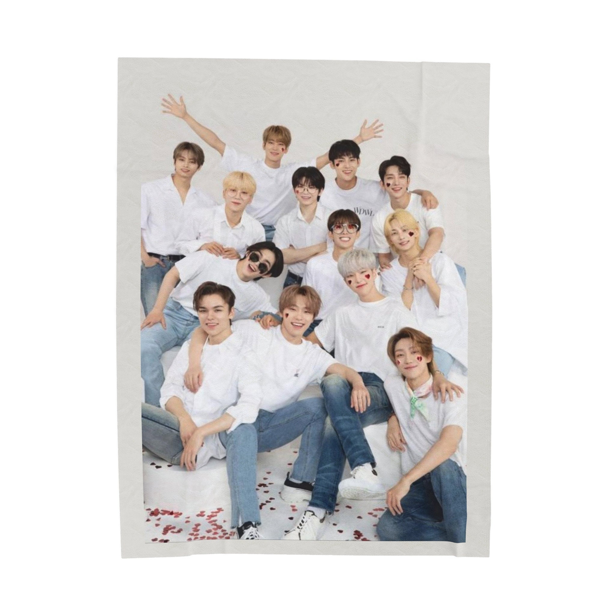 Seventeen Kpop Blanket - Etsy Seventeen Kpop Blanket - Etsy