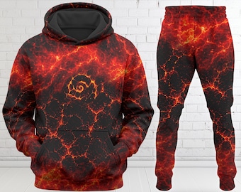 Lava Monster Halloween Hoodie And Sweatpants, Lava Monster Costume Shirt, Lava Monster Halloween Sweatshirt, Halloween Party Outfit