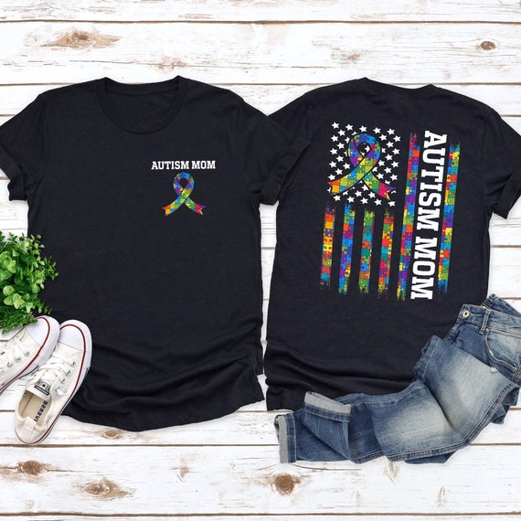 Autism American Flag Puzzle Autism Awareness Gift T-Shirt Autism American Flag Puzzle Autism Awareness Gift T-Shirt