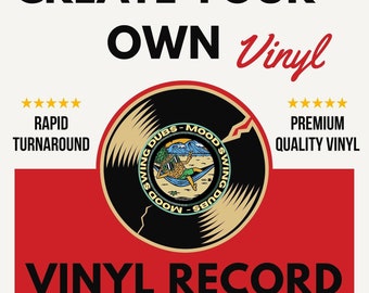 Custom Vinyl Record! - Create Your Own Vinyl Record - Lathe Cuts! - The Perfect Gift!