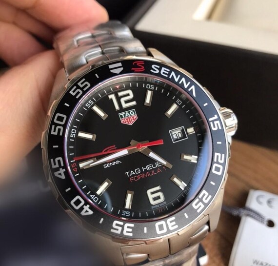 Refurbished Automatic Mechanical Black and Silver Watch for Men—A Gift for Men View 4