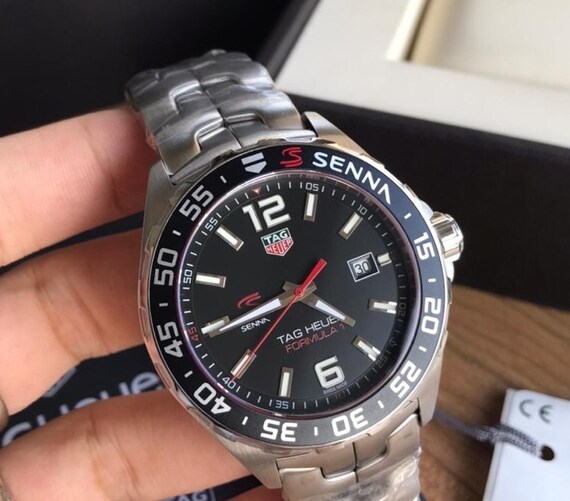 Refurbished Automatic Mechanical Black and Silver Watch for Men—A Gift for Men View 3