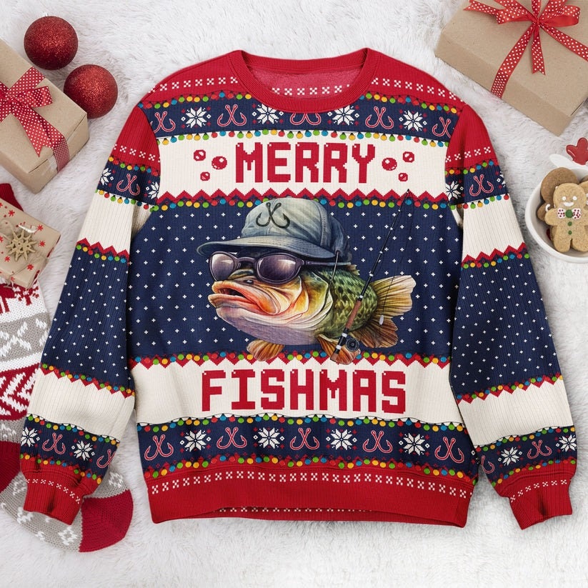 Fishing Dad Sweater 