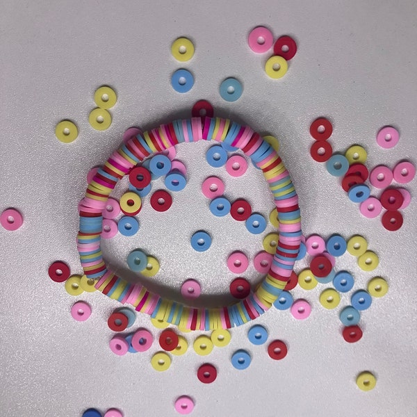 Froot Loops colored bracelet