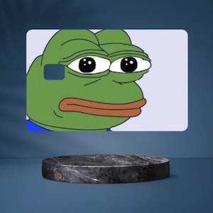 Vinyle pour carte de crédit Pepe