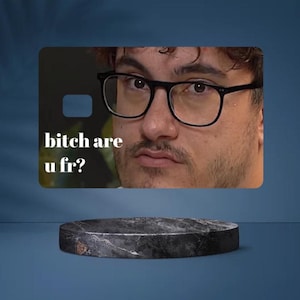 Êtes-vous français ? Vinyle pour carte de crédit