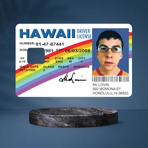 Vinyle pour cartes de crédit Mclovin