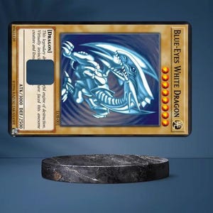 Blue Dragon Kreditkartenvinyl