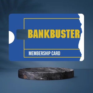 Vinyle pour cartes de crédit Bank Buster