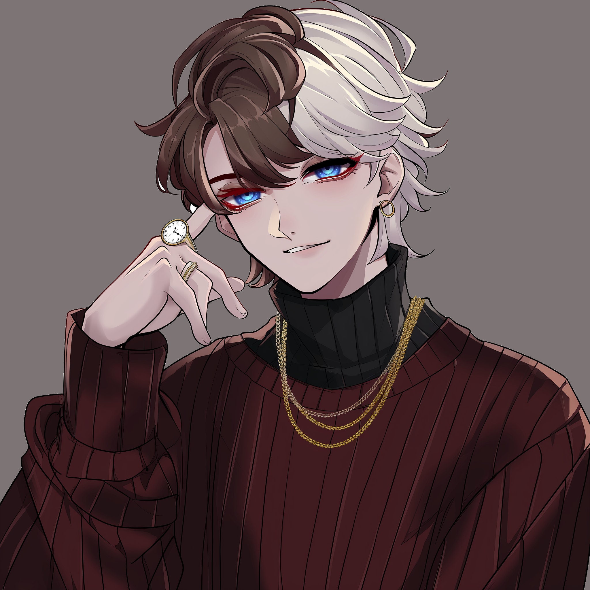 Custom Anime PFP Profile Icon Fan Art PFP Profile Picture Twitch Anime ...