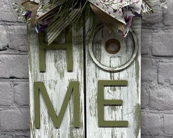 DIY Interchangeable "Home Sweet Home" Door Hanger Kit | Wood Blanks