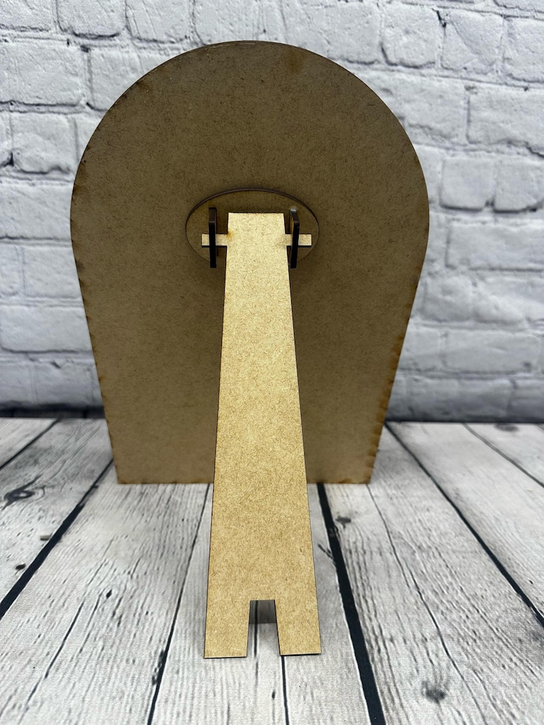 DIY Interchangeable Arched Picture Frame Kit | Wood Blanks | Home Decor ...