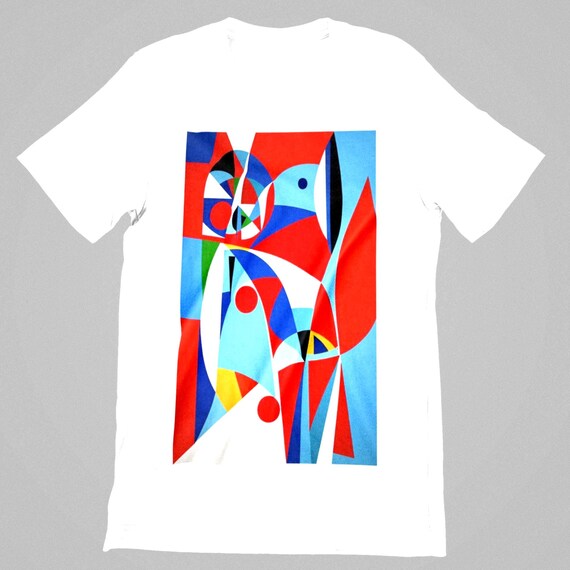 K#302 - Abstract Art Tank Top for Women and Men | Summery Sleeveless Shirt | Lightweight & Breathable