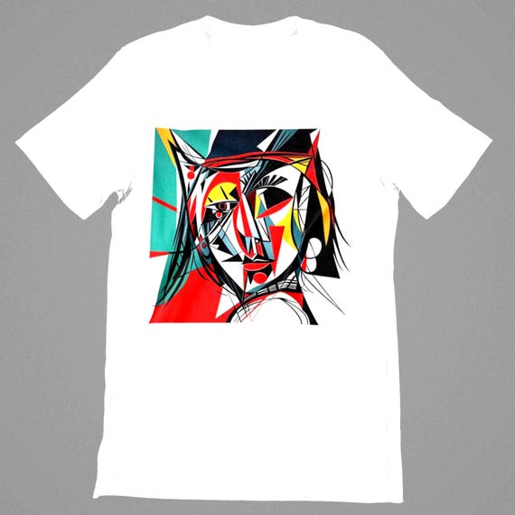 K#192 - Unisex Streetwear T-Shirt with colorful print – Urban style fashion shirt for women & men