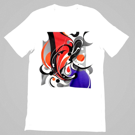 K#182 - Unisex Oversized T-Shirt with Statement Print – Street Style Fashion for Women & Men