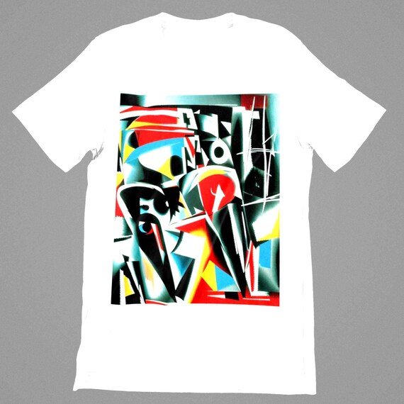 k#178 - Unisex sweatshirt with power print – Trendy oversized sweater for women & men | Colorful urban style 2025