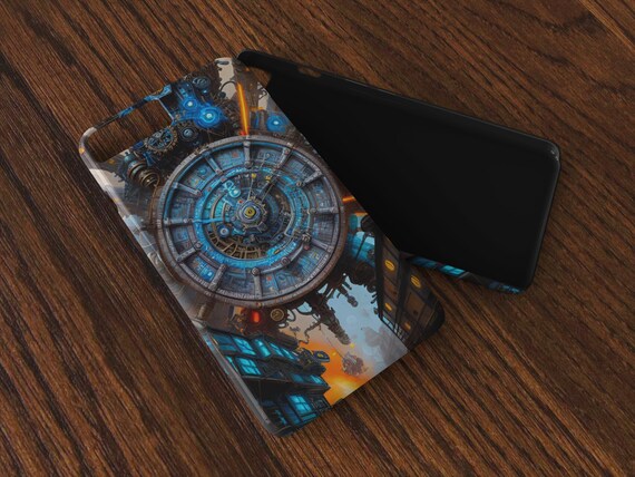 Steampunk Phone Case – Futuristic design for stylish protection