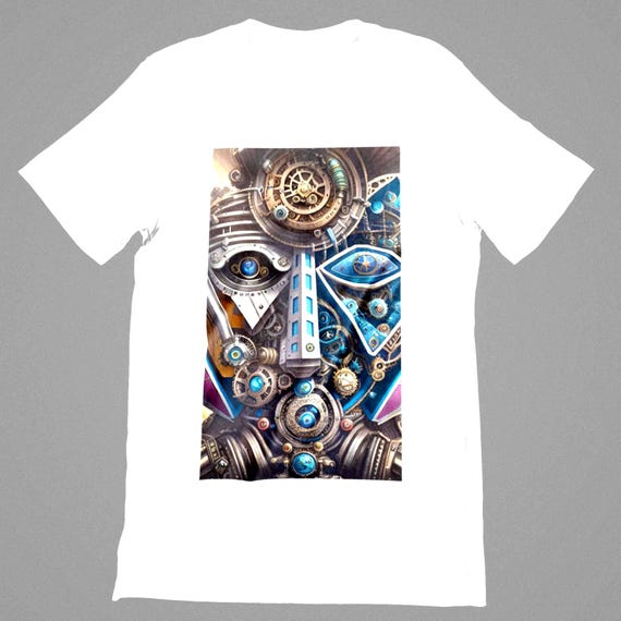 k#159 - Crop Top T-Shirt | Unisex shirt with futuristic design | Streetwear fashion