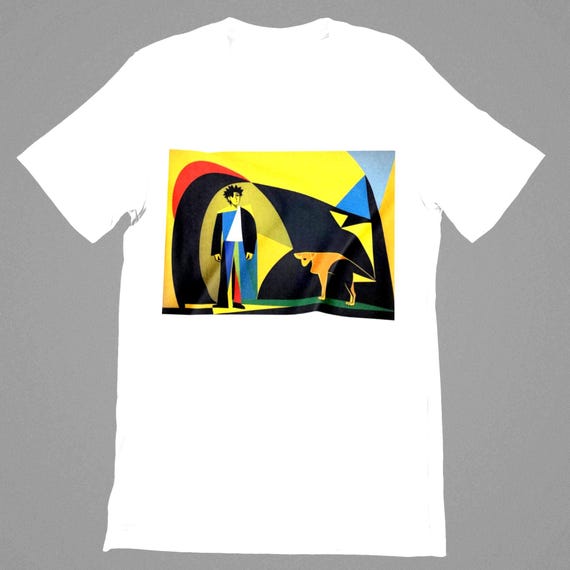 K#118 - Abstract Art T-Shirt | Unisex Graphic Shirt with Colorful Design | Modern Art Fashion