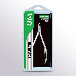 UM Supplies Cuticle Trimmer Hangnail Remover Extremely Sharp Professional Cuticle Nippers Stainless Steel Cuticle clippers Pedicure Manicure