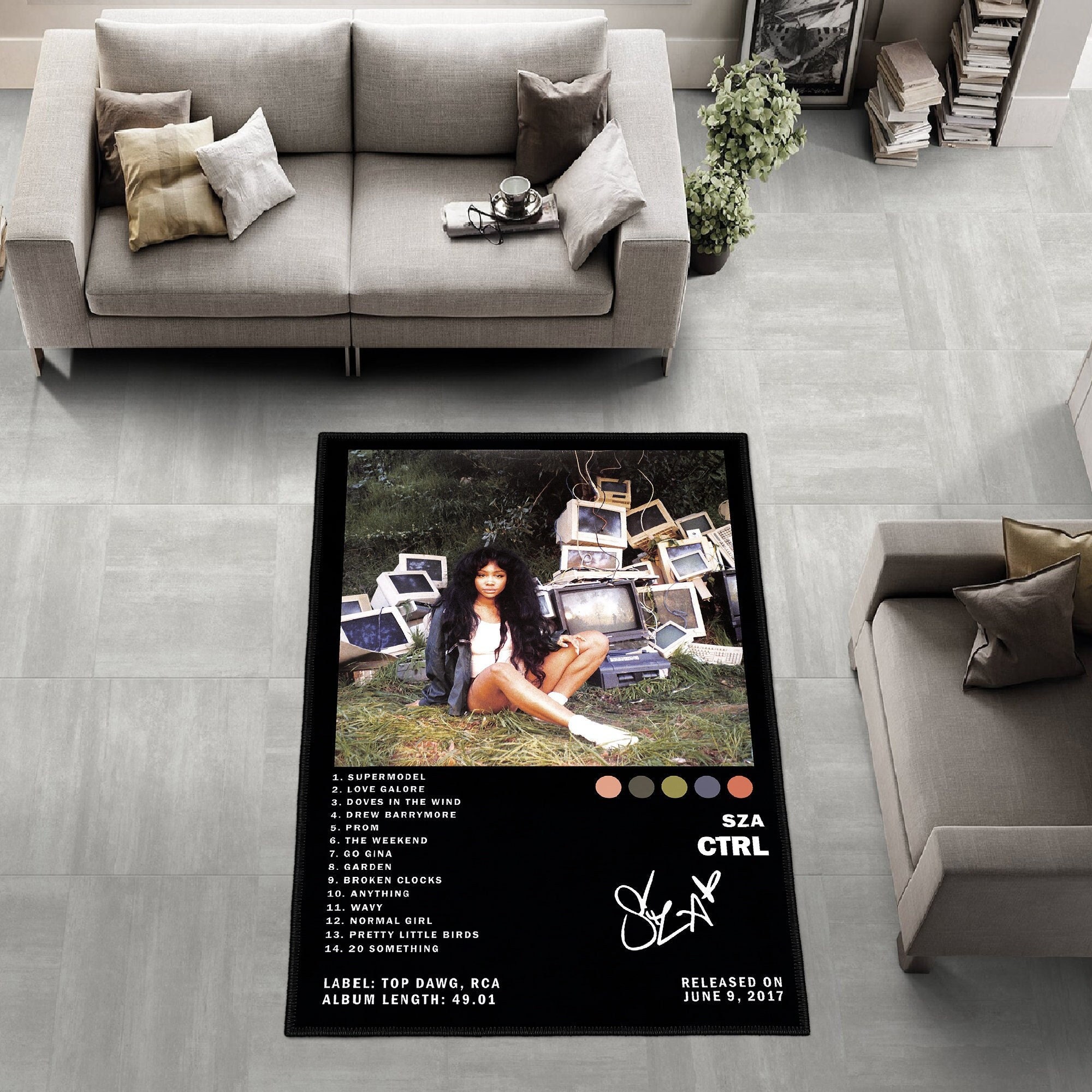 sza 「sos」 jacquard blanket rug Sza Rug Sos - Etsy