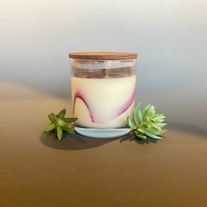 Soy coconut wooden wicked sage and seagrass candle