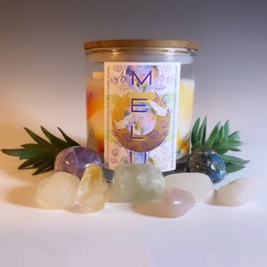 Sage and Seagrass Soy Coconut Wax Wooden Wicked Candle sustainable clean scents clearing grounding uplifting gift for you and yours clean image 8