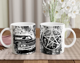 Tazas supernatural / sobrenatural