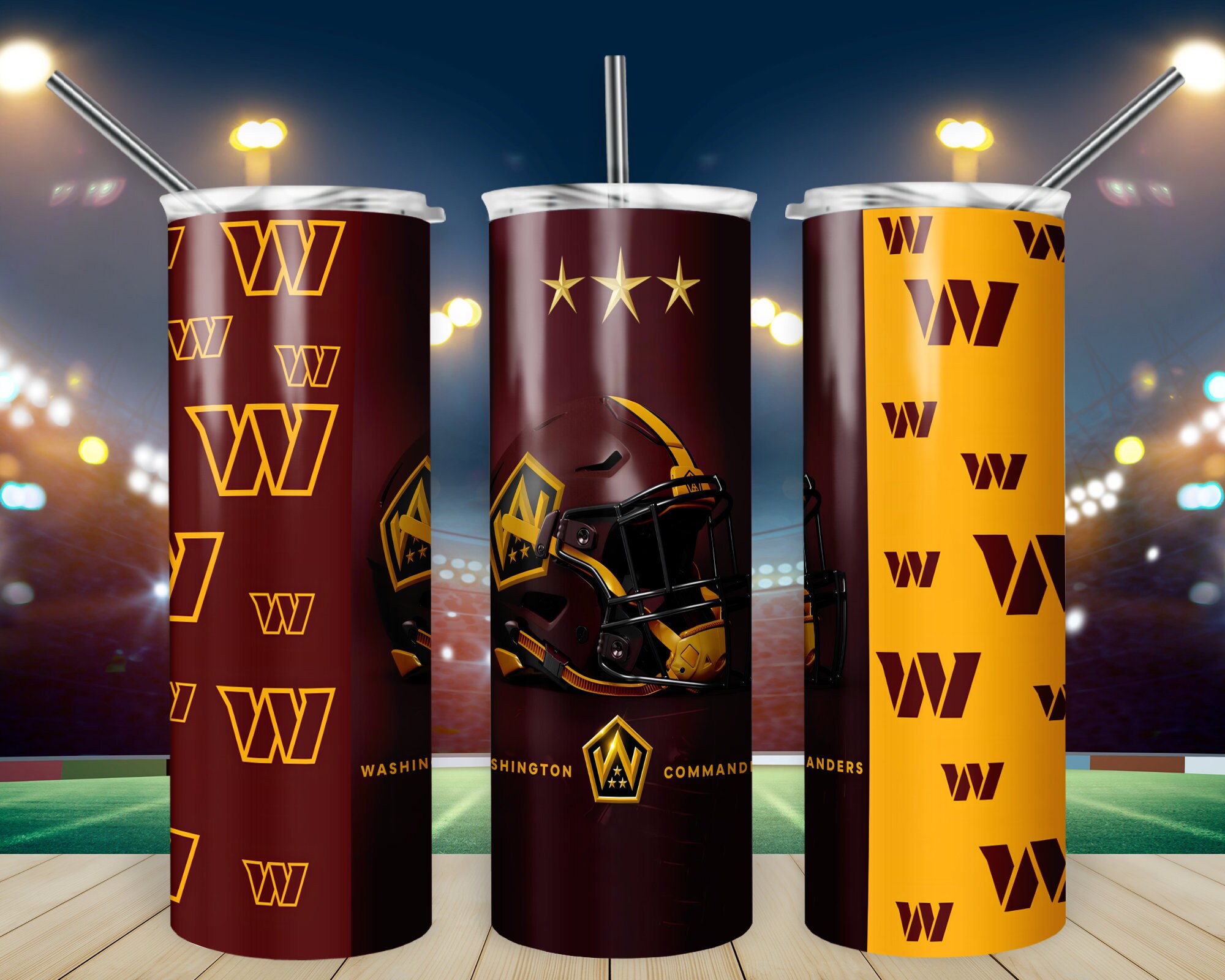 Pittsburg Steelers Skull 20oz and 30oz Sublimation tumbler wrap