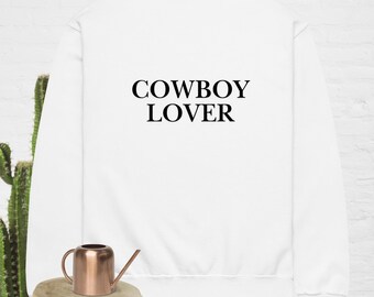 Cowboy Lover - Sudadera de cuello redondo