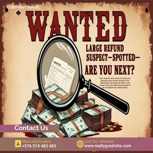 Customizable Tax Office Marketing Flyers