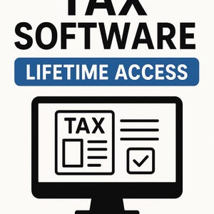 Professional Tax Software | Bank Product Ready | No SB Fees | Lifetime Access
