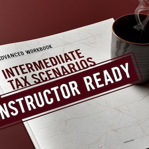 Intermediate Level Practice Tax Returns – Editable Tax Prep Scenarios