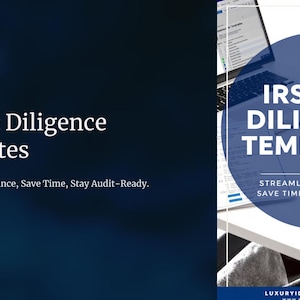 IRS Due Diligence Notes | Tax Office Compliance
