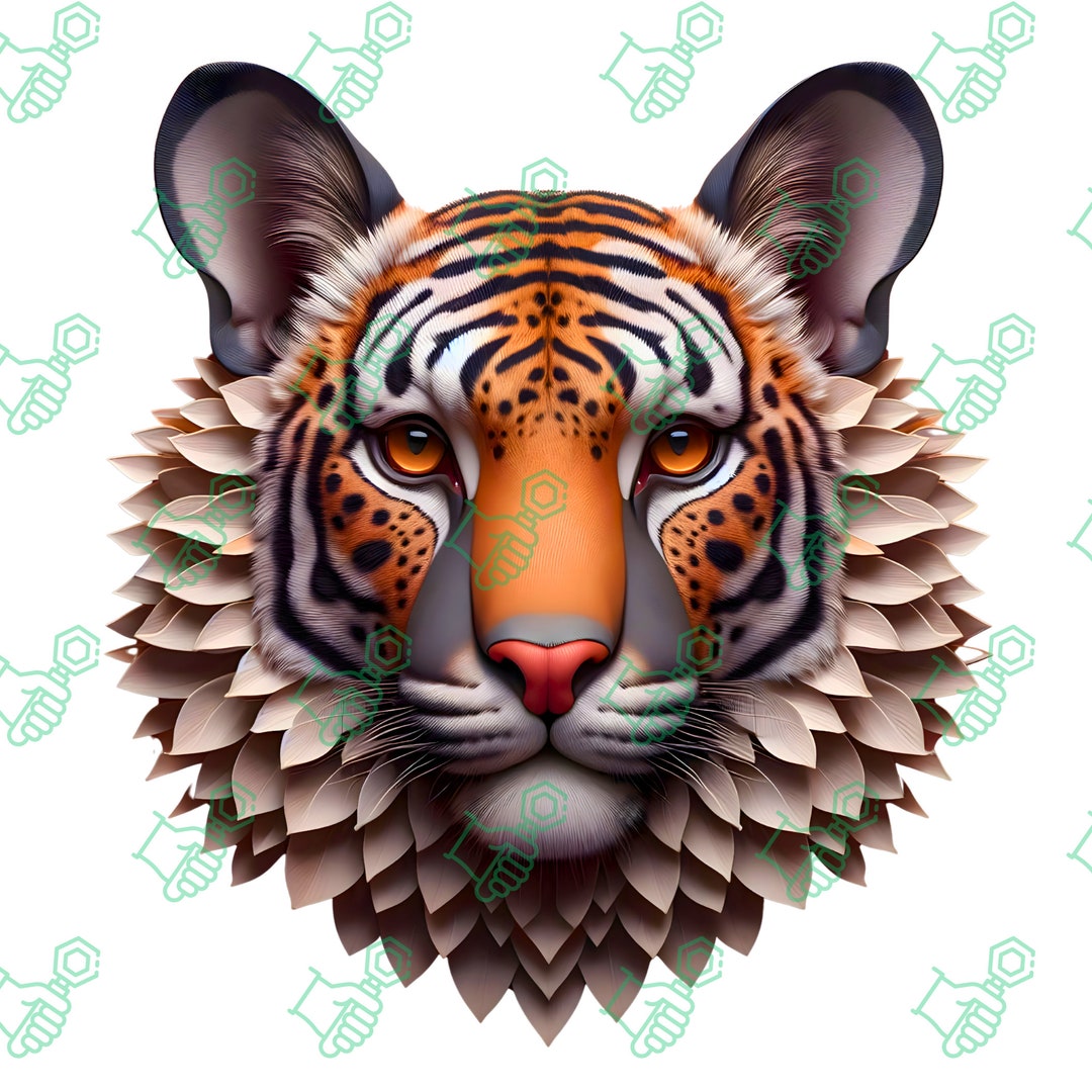 Digital Animal Mask Perfect Wall Art 15 Pcs Etsy