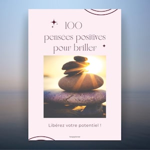 100 affirmations positives | manifestation, confiance en soi, mindset, estime de soi, en français, développement personnel, amour de soi