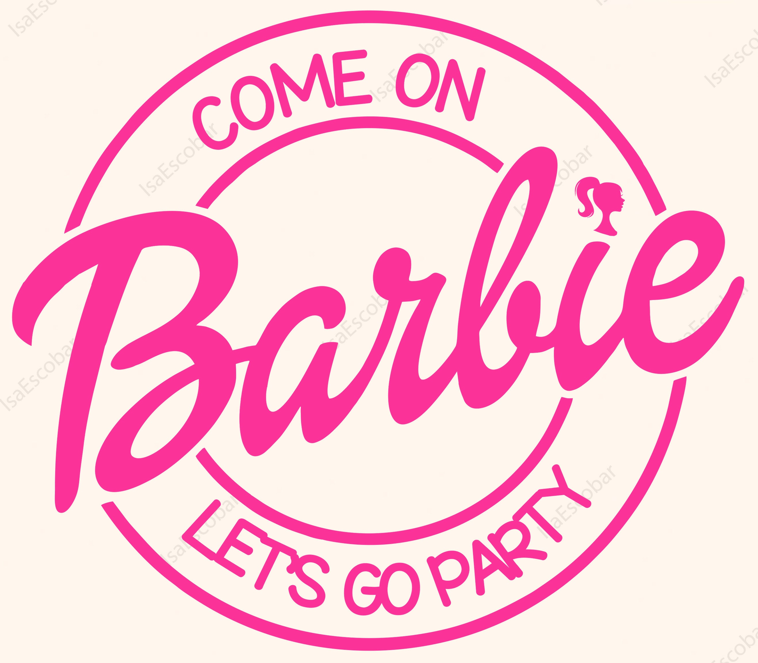 Barbie Let's Go Party Rhinestone Tumbler with Straws Home @ Rita's Unique  Boutique
