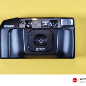 RICOH RT-550 date point&shoot film camera #tested#