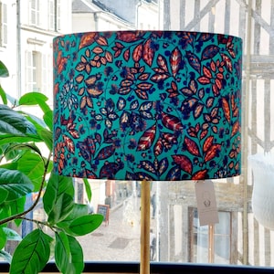 Rainbow Tree fabric lampshade - Maison Thevenon - Handmade