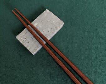 Travertine Marble Cutlery Rest Set 6 pcs: Travertine Chopstick Rest, Cutlery Rest Set