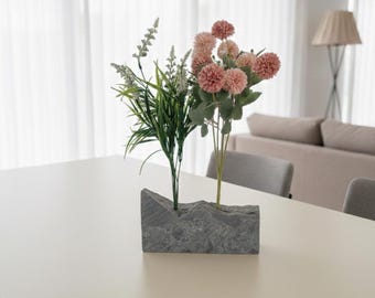 Natural Travertine Stone Vase : Marble Planter , Travertine pedestals , Marble Display Piece