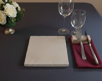 Handmade Travertine Marble Plate : Cheese Board, Kitchen Decor