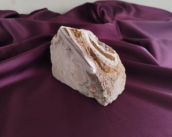 Natural Travertine Onyx Stone Fragment: Stone Photo Prop, Marble Display Piece, Travertine pedestals