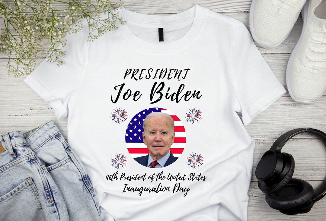 President Joe Biden Inauguration Day 2025 Memorabilia Tshirt, USA