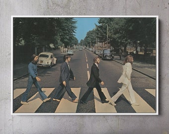The Beatles Abbey Road Canvas Print, High Quality Wall Decor
